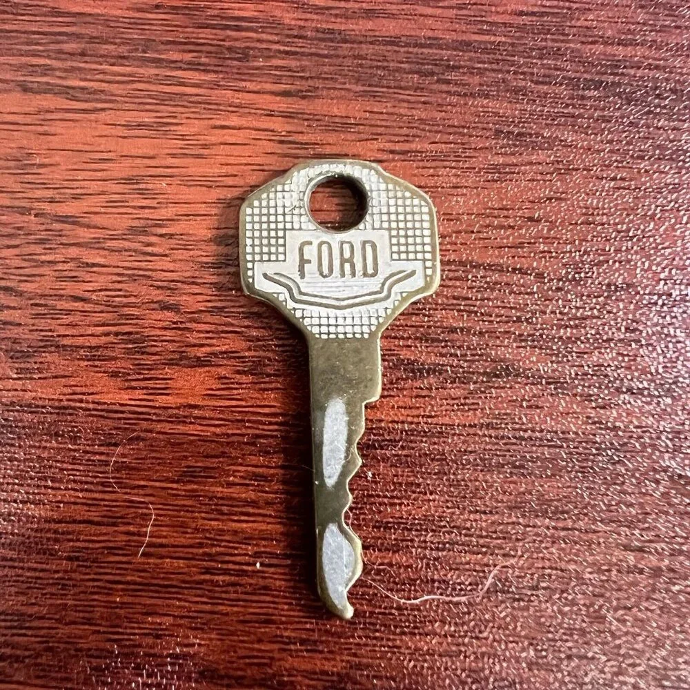 Vintage Ford Key Ornate‎ Steampunk Made in USA letter B Streamliner